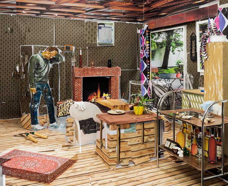 Das große Kaminzimmer II